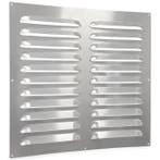 Aluminium schoepenrooster (grote schoep) opbouw 500 x 500mm, Doe-het-zelf en Verbouw, Ventilatie en Afzuiging, Verzenden, Nieuw