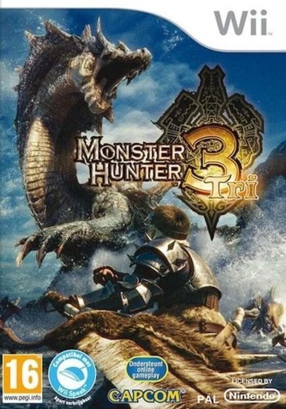 Monster Hunter 3 Tri (Wii Games), Spelcomputers en Games, Games | Nintendo Wii, Zo goed als nieuw, Ophalen of Verzenden