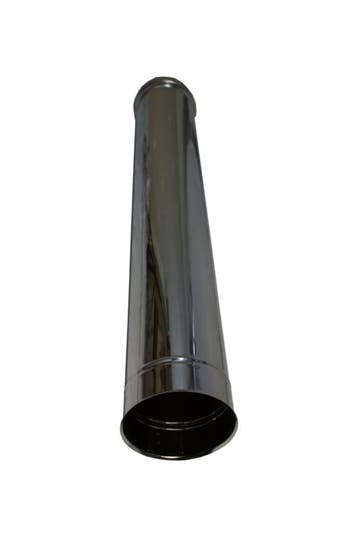Enkelwandige RVS kachelpijp Holetherm EW/150 - 100 cm, Ophalen, Nieuw
