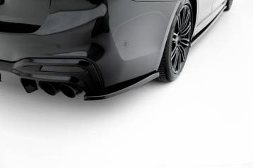 Rear Side Splitters voor BMW 5 serie G30 M550i Sedan, Ophalen of Verzenden