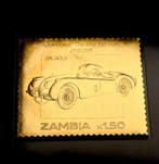 Zambia. Medal Automobiles 100 Years - Jaguar XK 120 -, Postzegels en Munten, Munten | Europa | Niet-Euromunten