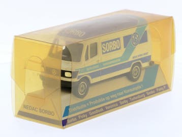 Schaal 1:50 Solido No. 2131 0990 Mercedes-Benz 407D Sobr..., Hobby en Vrije tijd, Ophalen of Verzenden, Gebruikt
