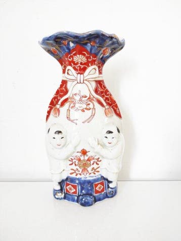 Vaas - Porselein - Japan - te schorsen (Zonder minimumprijs)