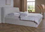 ACTIE! Bedframe Palma 140 200 wit, Verzenden, Wit, Nieuw, 140 cm