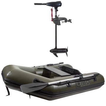 Ultimate 180 Slatted Rubberboot + 36lbs Elektromotor Set, Verzenden, Nieuw
