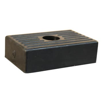 Novio Bootkussen rubber zwart 131x81x37mm, Ophalen of Verzenden, Nieuw