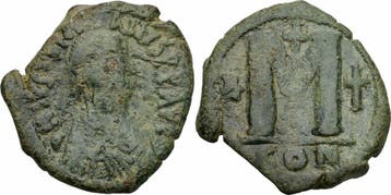 Byzanz Justinianus I Follis Constantinopolis 527-532 Ster..., Verzenden