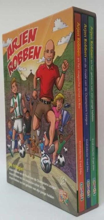 Arjen Robben. De trilogie! Giftbox met poster |, Ophalen of Verzenden, Zo goed als nieuw, Arjen Robben