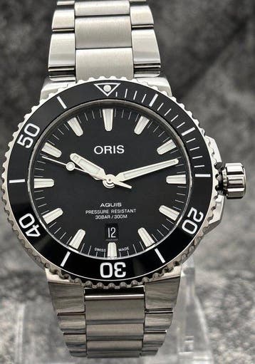 Oris - Aquis Date Automatic - Zonder minimumprijs - 01 733, Nieuw