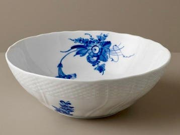 Royal Copenhagen - Fruitschaal - Blue Flower Curved - Large