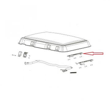Dometic Midi Heki Plaatje Beugel Uitvoering, Caravans en Kamperen, Nieuw