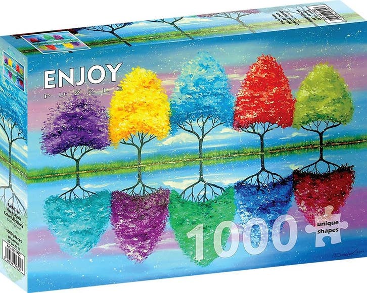 Each Tree Has Its Own Colorful History Puzzel (1000 stukjes), Hobby en Vrije tijd, Denksport en Puzzels, Nieuw, Verzenden