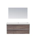 Badkamermeubel Sanilux PL 120 Greeploos Incl Spiegel En, Ophalen of Verzenden, Nieuw