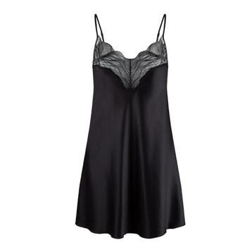Lingadore Chemise (black- L), Kleding | Dames, Verzenden, Zwart, BH