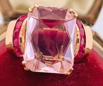 Zonder minimumprijs - Ring - 9 kt. Roségoud, Zilver, Nieuw