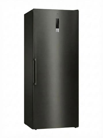€799 Nassau VK491BS vrieskast – Dual Black Dark Inox (Ko, Witgoed en Apparatuur, Vriezers en Diepvrieskisten, Ophalen of Verzenden