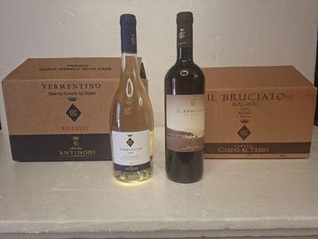 2024 x6 Bruciato & 2015 x6 Vermentino, Tenuta Guado al Tasso, Nieuw