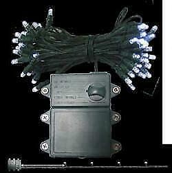 Smarttimer verlichting  LED lichtsnoer 100 LED kleur WIT, Ophalen of Verzenden, Nieuw