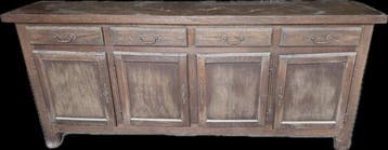 Hoog dressoir - Hout