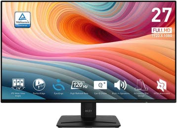 MSI PRO MP271A E2 Zwart , 27 Full HD Monitor Doosschade, MSI, Refurbished, Full HD, Ophalen of Verzenden