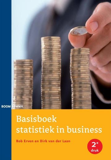 Basisboek statistiek in business, 9789462360389, Verzenden, Zo goed als nieuw, HBO