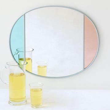 Magis vitrail ovale spiegel 50 x 60 cm, Huis en Inrichting, Woonaccessoires | Spiegels, Verzenden, Nieuw