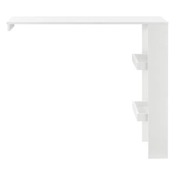 Bartafel Bromoella 2 planken wandmontage 120x45x106 wit, Verzenden, Nieuw