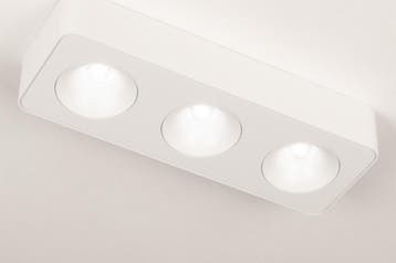 Rietveld Spots - Wit - Metaal, Aluminium, Verzenden, Nieuw