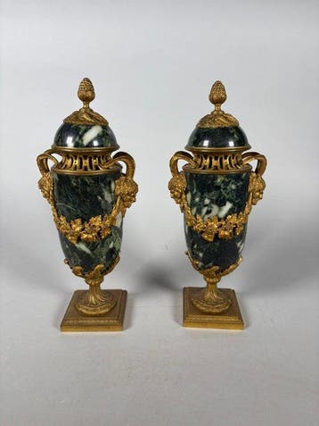 Cassolette (2) - Brons - cassoletten