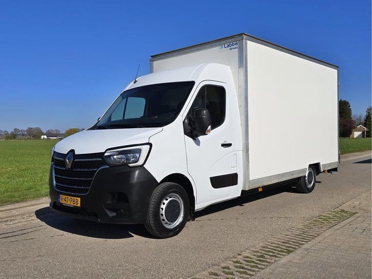 Renault Master T35 2.3 dCi Lowliner, Auto's, Bestelauto's, Onderhoudsboekje, Lease, Zwart, Handgeschakeld, Wit, Renault, Financial lease
