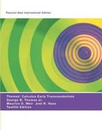 Thomas Calculus Early Transcendentals: Pearson New, Boeken, Verzenden, Gelezen, Thomas George
