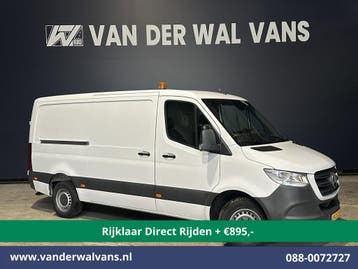 Mercedes-Benz Sprinter | 317 CDI 170pk Automaat 3500kg, Auto's, Automaat, Gebruikt, Euro 6, Wit