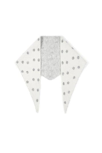 Goudlief Opvallende driehoekige sjaal met stippen (Sjaals), Kleding | Dames, Verzenden, Nieuw