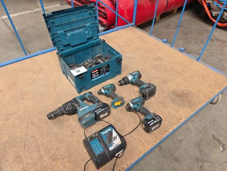Diverse accu powertools (4x) Makita DHP481,..., Doe-het-zelf en Verbouw, Gereedschap | Handgereedschap, Ophalen