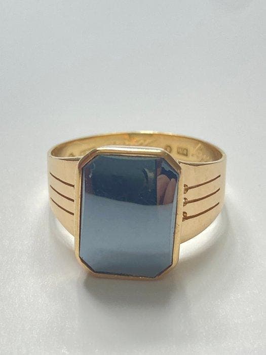 Zonder minimumprijs - Ring - 18 karaat Geel goud, Sieraden, Tassen en Uiterlijk, Ringen