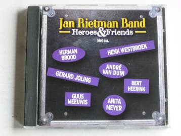 Jan Rietman Band - Heroes & Friends, Ophalen of Verzenden, Zo goed als nieuw