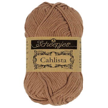 Scheepjes Cahlista - 503 hazelnut - Katoen Garen, Ophalen of Verzenden, Nieuw