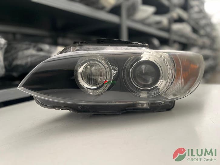 BMW E92 E93 M3 E90 XENON KL KOPLAMP LINKS KPL 7162141, Auto-onderdelen, Verlichting, Gebruikt, BMW, Verzenden