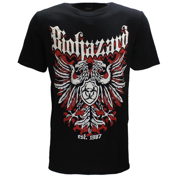 Biohazard Crest T-Shirt, Kleding | Heren, T-shirts, Verzenden