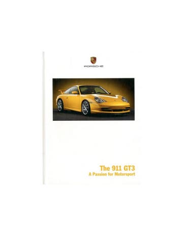 2003 PORSCHE 911 GT3 HARDCOVER BROCHURE ENGELS, Boeken, Auto's | Folders en Tijdschriften, Nieuw, Porsche, Author