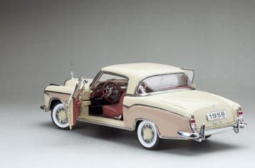 Sunstar 1:18 - Model coupé - Mercedes-Benz 220S Coupé (1958), Nieuw