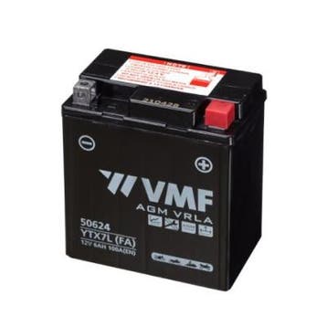 VMF Powersport FA accu | YTX7L | 12 Volt 6Ah, Ophalen of Verzenden, Nieuw