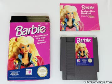 Nintendo Nes - Barbie - FRA, Spelcomputers en Games, Games | Nintendo NES, Verzenden, Gebruikt