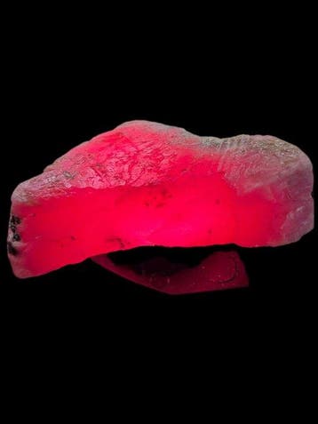 Robijn Pigeon Blood Ruby! 68,80 ct. Mozambique Grote, Verzamelen