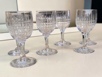 Baccarat - Wijnglas (6) - Nancy - Kristal