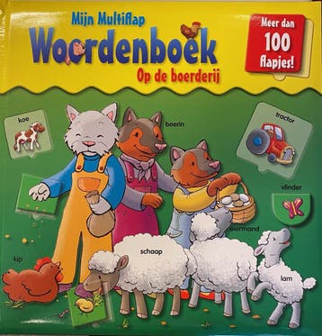 Mijn multiflap woordenboek - Op de boerderij 9789460338106, Verzenden, Gelezen
