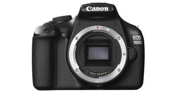 Canon EOS 1100D Spiegelreflexcamera Body, Verzenden, Zo goed als nieuw