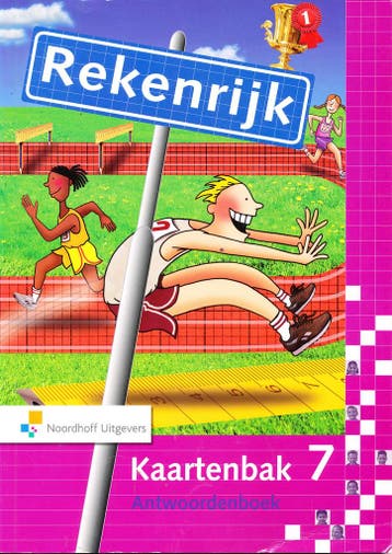 Rekenrijk versie 3 Antwoordenboek Kaartenbak groep 7, Verzenden, Nieuw