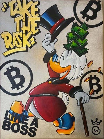 Xavier Van Walsem (1980) - Scrooge mcduck take the risk