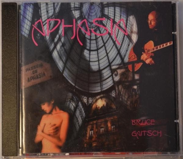 cd - Bruce Gaitsch - Aphasia, Cd's en Dvd's, Cd's | Overige Cd's, Zo goed als nieuw, Verzenden